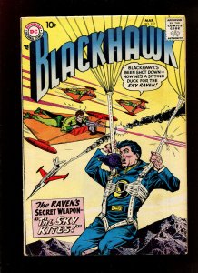BLACKHAWK #122 - SKY KITES (5.0) 1958