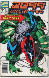 2099 Unlimited #2 (1993) Hulk 2099