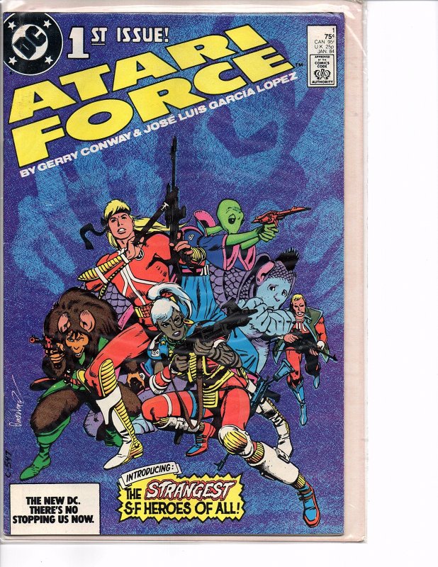 Dc Comics Atari Force #1 1st Issue (1984 series) Gerry Conway, García-López