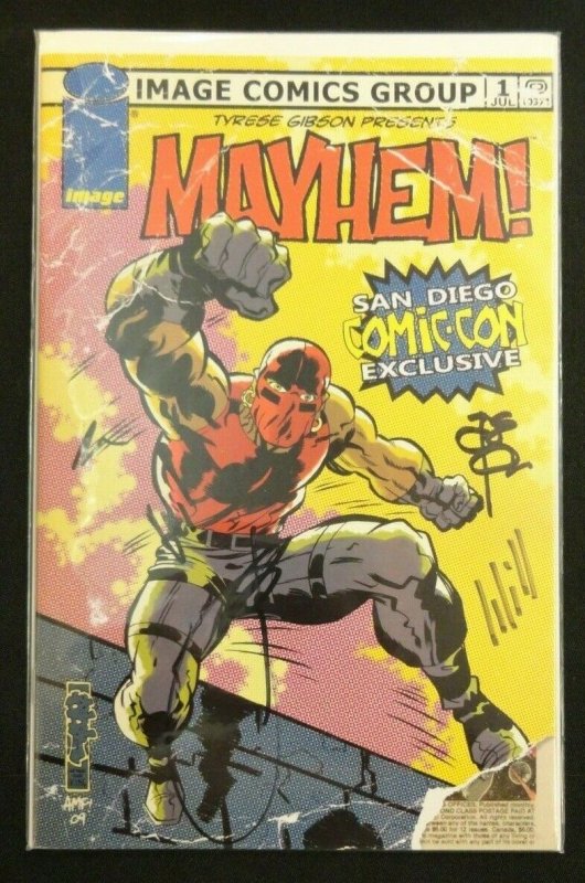 Tyrese Gibson's Mayhem #1 San Diego Comic-Con Exclusive Signed by Tyrese Gibson