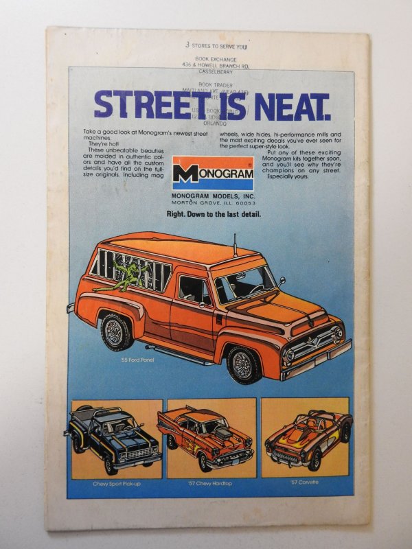 Batman #298 (1978) VG Condition moisture stain, stamp bc