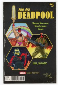 You Are Deadpool #5 Time Variance Authority RPG Variant FN