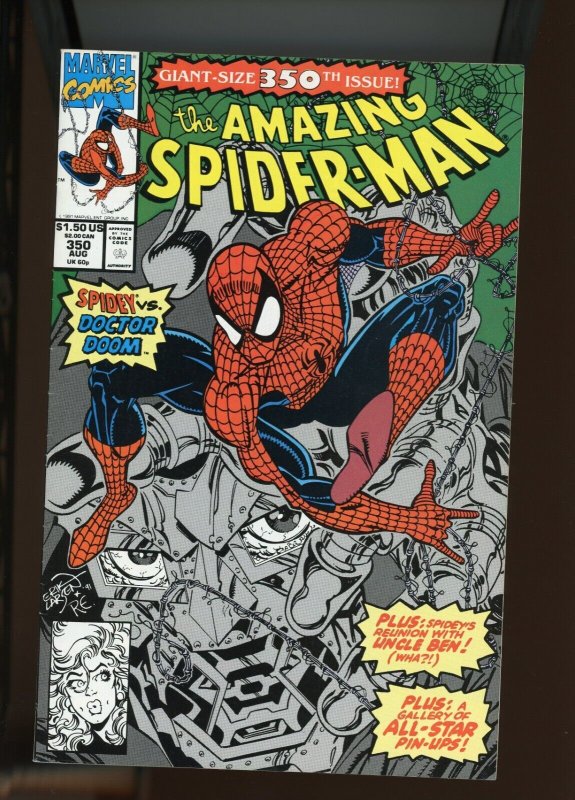 Amazing Spider-Man #350 - Erik Larsen, Bob Sharen Art. (8.0) 1991