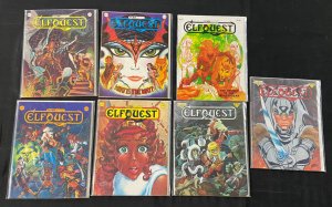 WARP GRAPHICS LOT ELFQUEST #11-14, 17-18 1981 VG/FN