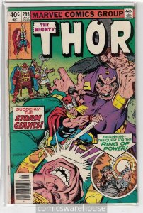 THOR (1966 MARVEL) #295 G/VG A14498