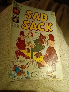 Sad Sack #106 Silver Age 1960 Harvey Comics George Baker Comic Strip Art Cartoon