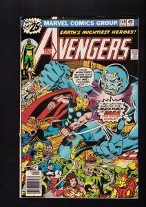 Avengers #149 - JOHN ROMITA SR. COVER ART! (6.0/6.5) 1976