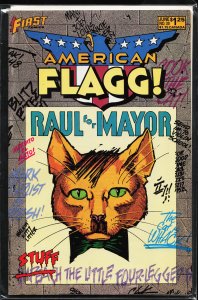 American Flagg! #30 (1986) Raul the Cat