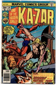 Ka-Zar #20 (1977) Ka-Zar