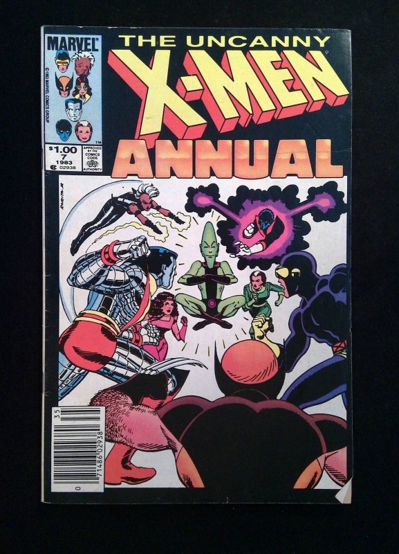 Uncanny X-Men Annual #7  MARVEL Comics 1983 FN/VF NEWSSTAND