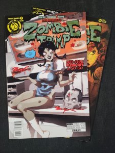 Zombie Tramp 2PC #7, 36 - TMChu Regular Cvr & Celor Risque Var (9.2ob) 2015/17
