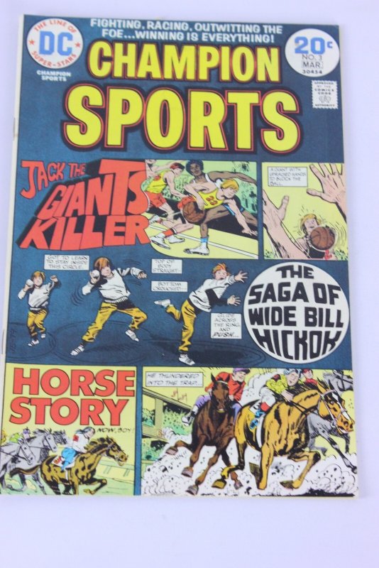 Champion Sports #3 (1974) VF