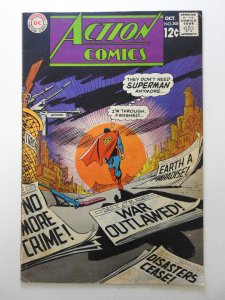 Action Comics #368 (1968) The Unemployed Superman! Solid VG Condition!