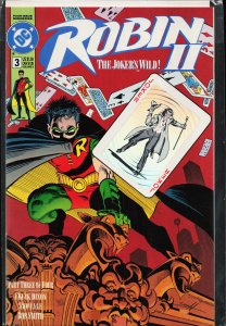 Robin II: The Joker's Wild! #3 Rooftop Cover (1991)