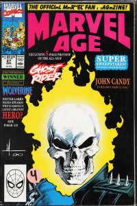 Marvel Age #87 (1990) Ghost Rider