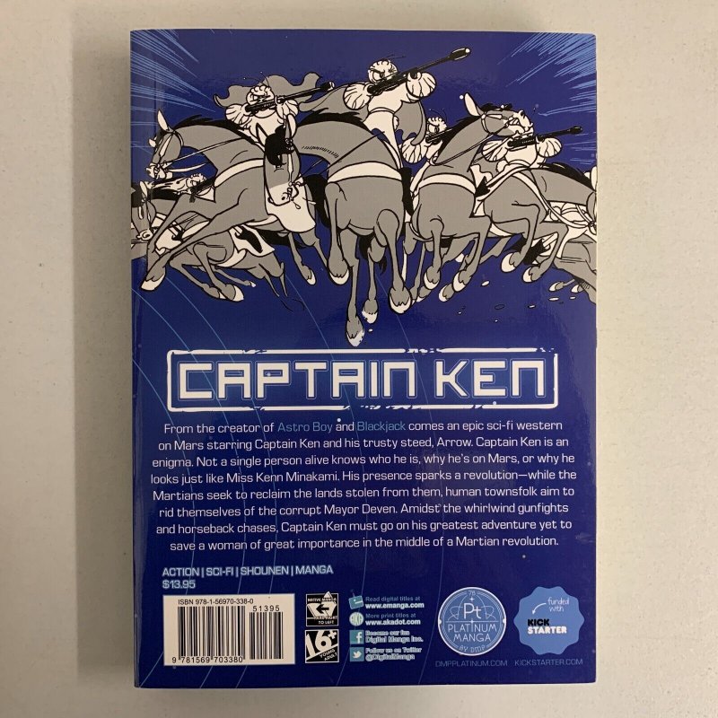 Captain Ken Vol. 1 Paperback Osamu Tezuka 