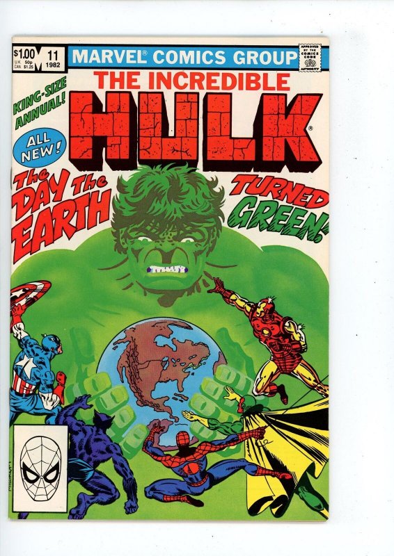 The Incredible Hulk Annual #11 (1982) Marvel Comics