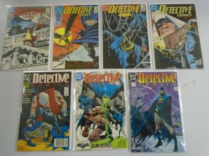 Detective Comics lot 21 different from #568-600 8.0 VF (1986-89 1st Series)