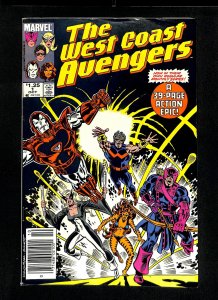 West Coast Avengers #1 Newsstand Variant