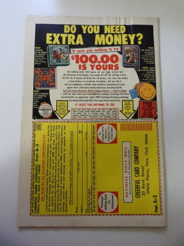 Fantastic Four #121 (1972) VG Condition Moisture stain bc