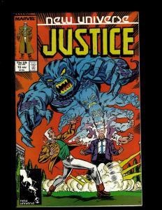 Lot of 12 Justice Marvel Comic Books #4 5 6 10 11 13 14 15 16 17 18 19 J411