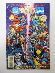 DC Versus Marvel/Marvel Versus DC #1 DC Universe Corner Box Variant NM- Cond!