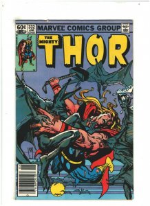 Thor #332 VG+ 4.5 Newsstand Marvel Comics 1983 Bronze Age