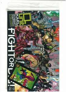 Cain #1 NM- 9.2 Harris Comics 1993 Sealed W/ Trading Card 