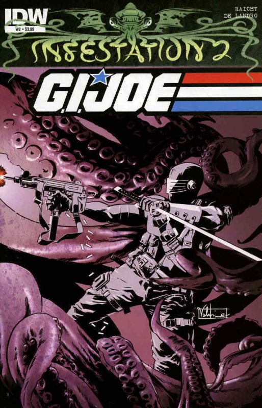 Infestation 2: G.I. Joe #2A VF/NM; IDW | save on shipping - details inside