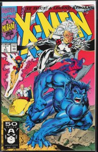 X-Men #1 Storm and Beast Cover (1991) X-Men [Key Issue]