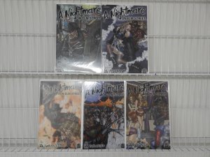 A Nightmare on Elm Street: Paranoid #1,2-3 Wrap Variant (2006)+Extras Avg NM!!