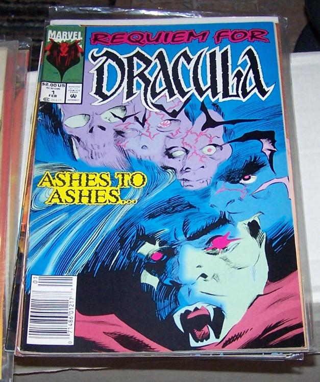 Requiem for Dracula #1 (Feb 1993, Marvel) marv wolfman tomb or dracula 69 70