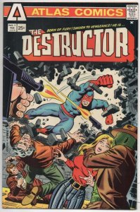 DESTRUCTOR #1 VF/NM,  Wally Wood Steve Ditko, 1975 Atlas more indies in store