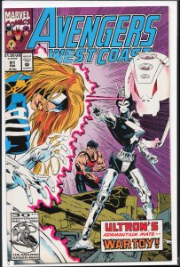 Avengers West Coast #91 (1993) West Coast Avengers / Avengers West Coast [Key...