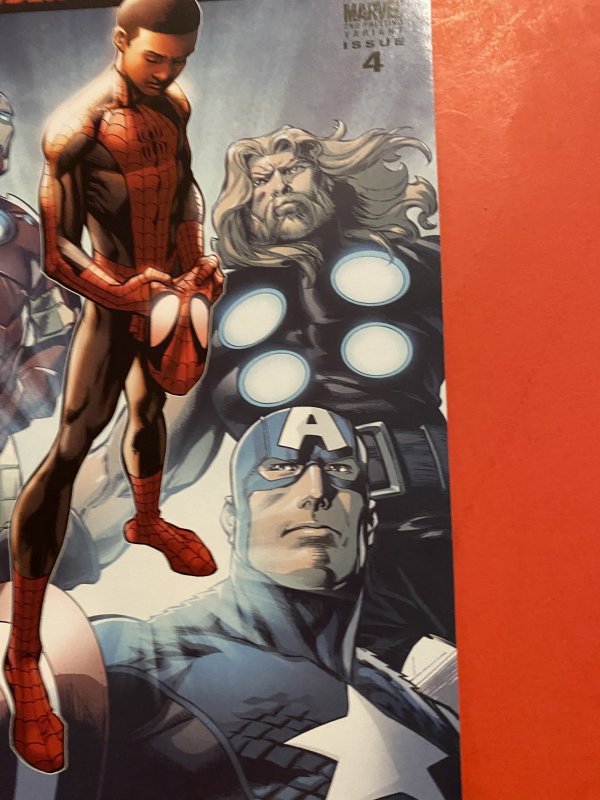 Marvel Ultimate Fallout 4 2nd Print Variant 1st App Miles Morales Marvel Comics