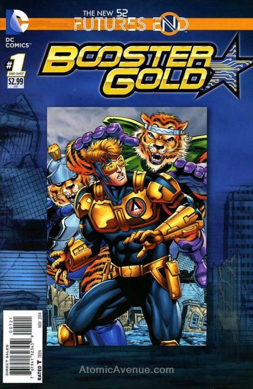 Booster Gold: Futures End #1A VF/NM; DC | save on shipping - details inside