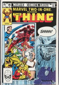 Marvel Two-in-One #96 (1983) The Thing