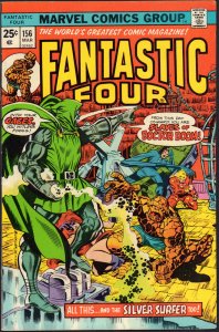 Fantastic Four #156 - Doctor Doom and Silver Surfer (8.5) 1975