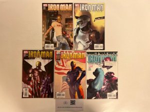 5 Iron Man Marvel Comic Books # 19 21 22 23 24 Avengers Defenders Thor 41 JS35