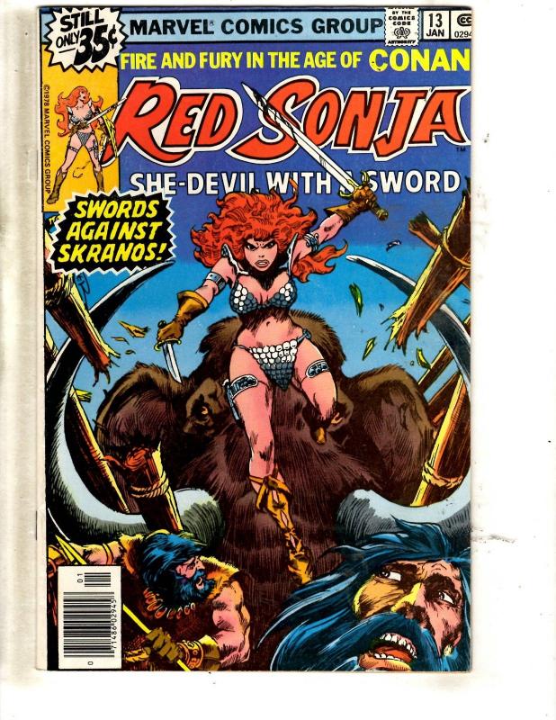 12 Comics Giant Conan 1 4 Movie 1 King 14 Ka-Zar 18 3 7 8 14 Sonja 11 13 1 JL12