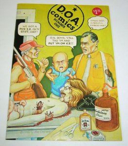 D.O.A. Comics #1 VF (1st) underground comix JIM OSBORNE saving grace DOA