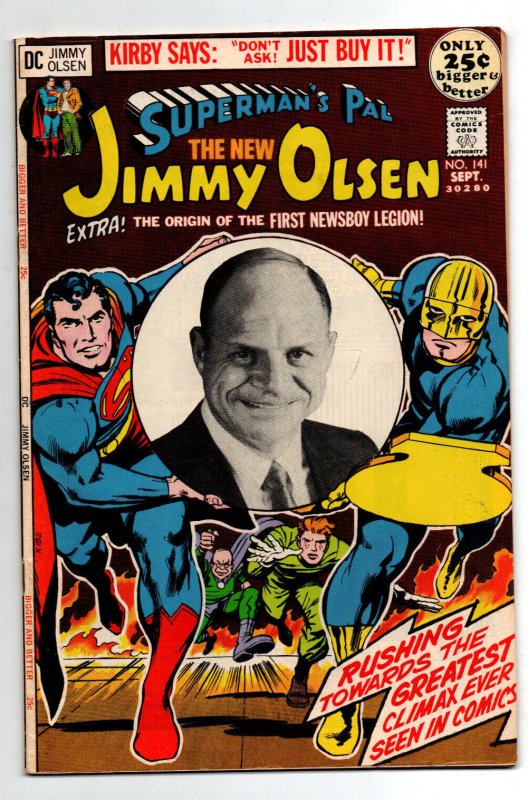 Superman's Pal Jimmy Olsen #141 - Don Rickles cover - Kirby - 1971 - (-VF)