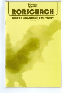 Rorschach #1 Blank Cover (2020)