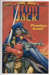 GRIM JACK #1, VF+, Tim Truman, 1984, more in store