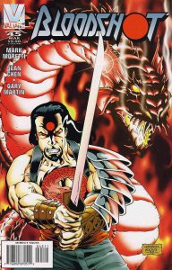 Bloodshot #45 VF ; Valiant