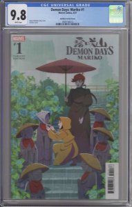 Marvel! Demon Days: Mariko #1! Gurihiru Cover! CGC 9.8!