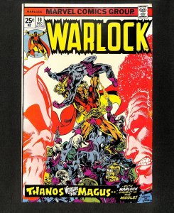 Warlock #10 Origin of Thanos and Gamora! 1st App In-Betweener!