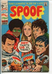 SPOOF #1 1970-1ST ISSUE-MAD COMICS IMITATOR-INFINITY COVER-DARK SHADOWS-fn minus