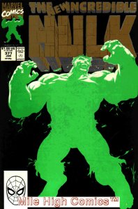 HULK  (1962 Series) (#1-6, #102-474, #600-635)(INCREDIBLE #377 2ND PRT Very Fine