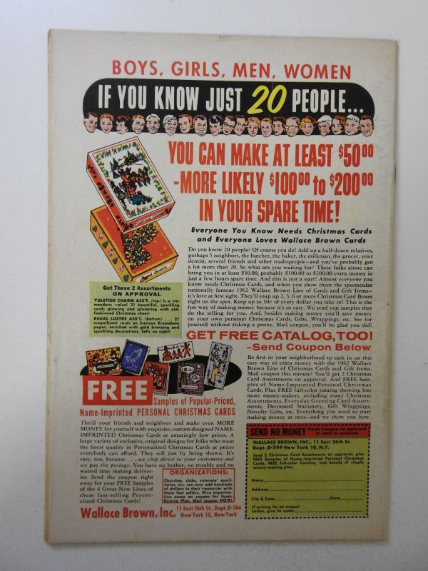 Aquaman #4 (1962) VG+ Condition ink fc and 1st page